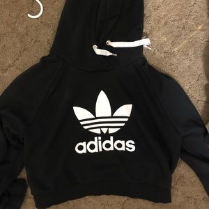 Adidas cropped hoodie